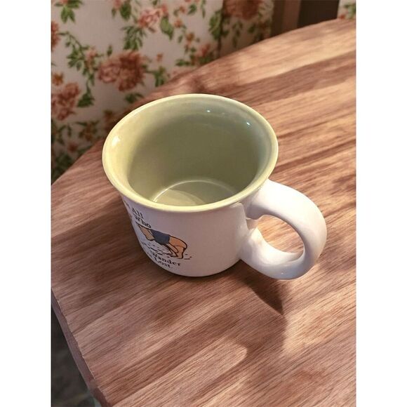 Disney x Life Is Good Winnie the Pooh & Piglet "Not All Who Wander" Coffee Mug - Picture 4 of 8